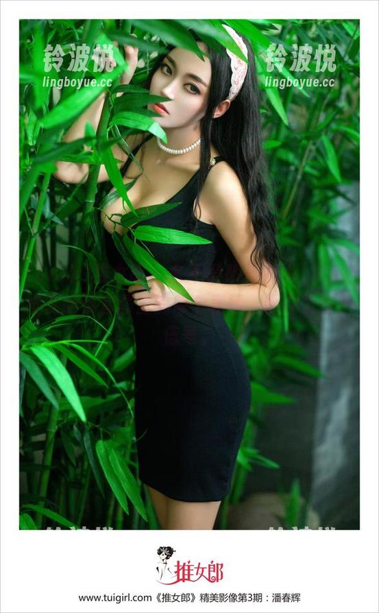 TuiGirl推女郎 - 舍不得移开视线，Yu佳妮在眼镜套图里的每个表情，都在发着小信号。