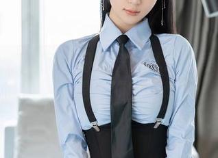 秀人网 – 原图时间！媛宝儿boa黑色写真简直像是深渊的召唤。