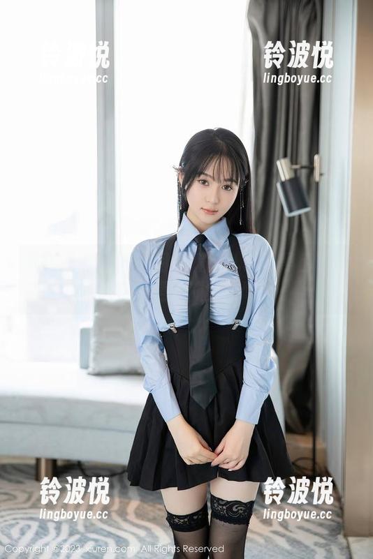 秀人网 - 原图时间！媛宝儿boa黑色写真简直像是深渊的召唤。