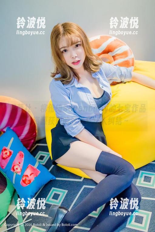 菠萝社 - 柳侑绮Sevenbaby的七宝作品，资源获取的选择真让人纠结～